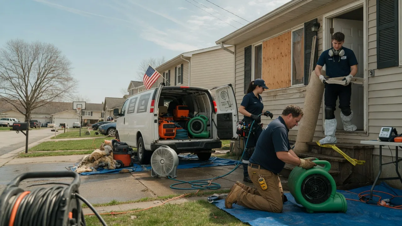 Water Damage Restoration in Austinburg, OH near me
